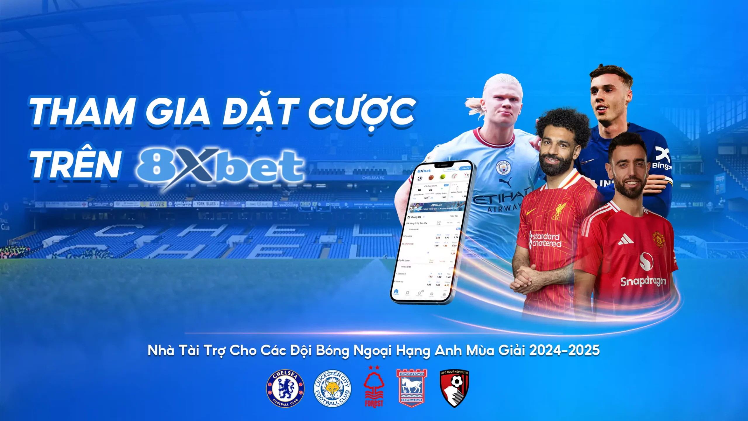 Đặt cược vào các trận cầu đỉnh cao tại 8xbet